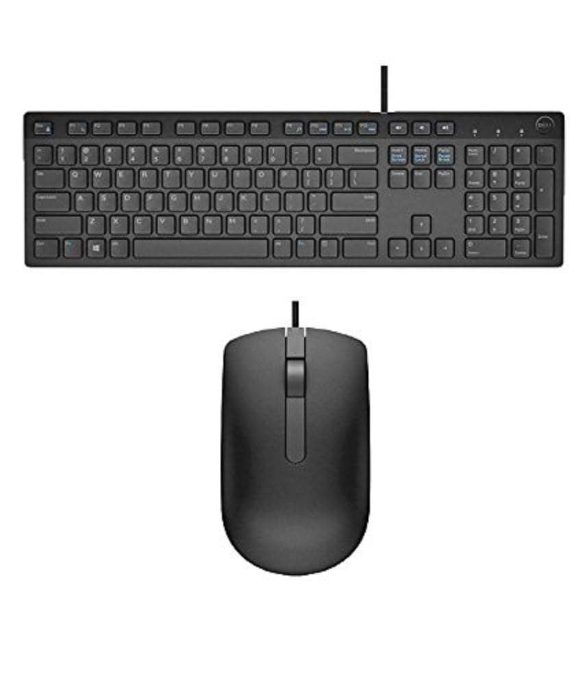 Dell USB Wired Keyboard and Mouse Combo Set