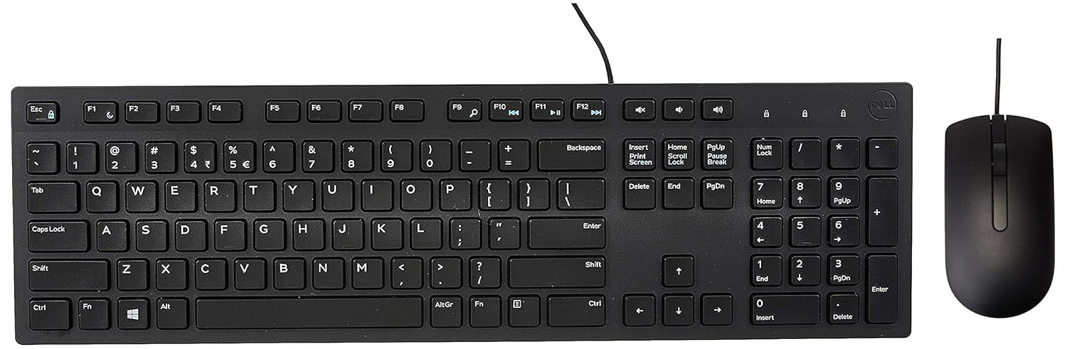 Dell USB Wired Keyboard and Mouse Combo Set - Image 3
