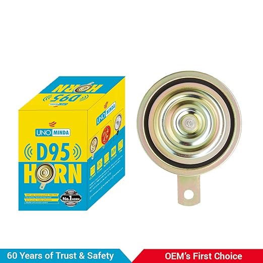 UNO MINDA K95 12V HIGH Tone Horn(335/440 Hz, >108dB, 95mm Dia) set of 2 - Image 3