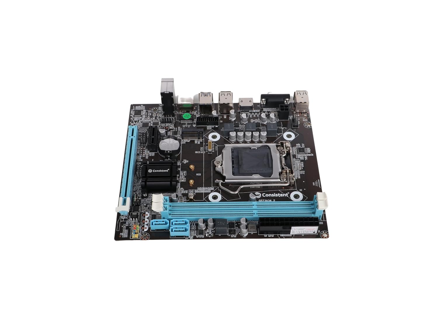 H-81 Motherboard 4th Gen i3, i5, i7, DDR3 Slots for RAM, Motherboard with SATA II&III, 3Year Warranty