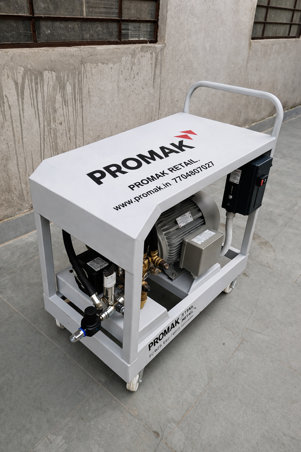 Promak HIgh Pressure jet Washer Machine for industrial